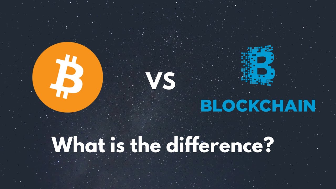 bitcoin vs blockchain